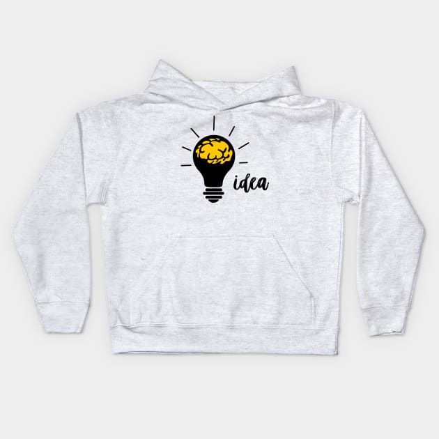 Idea Kids Hoodie by Whatastory